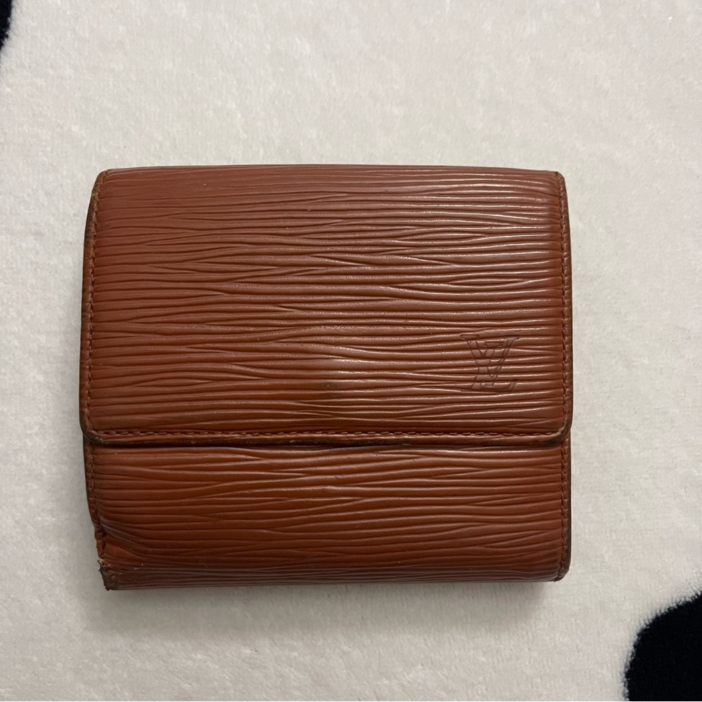 Louis Vuitton Epi Brown Compact Wallet